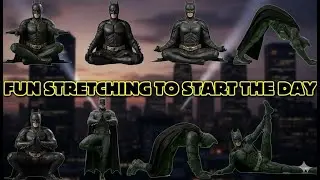Batman Kids Yoga 🦇 Superhero Stretching Exercises | Batman Kids Yoga & Stretching