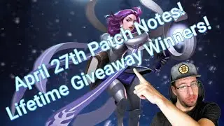 April 27th Patch Note Review! Lifetime Patron Winners! Art of Conquest with OGC