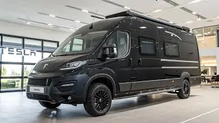 Полный обзор кемпера Tesla Camper Van 2026 🔥 | Будущее жизни в электромобиле и умного кемпинга