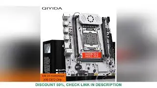 QIYIDA X99 motherboard D4 LGA 2011 3 with M.2 slot Support X99 C612chip DDR4 Memory SATA3.0 USB3.0 P