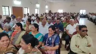 Upakramadware shikshan book Release Programme held at Deen Dayal Hall Mandrem  