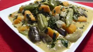 Moringa, Butternut Squash, etc. In  Creamy Coconut Sauce