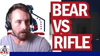 Home Defense: AR-15 vs BLACK BEAR!