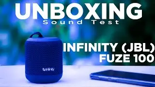 Infinity (JBL) Fuze 100🔥🔥 | Unboxing | Review | Water Test | Sound Test | Iconic Techno