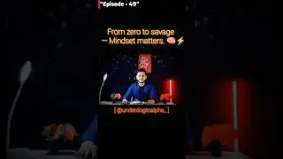 UNDERDOG TO ALPHA &ndash; Mindset badalne Wali Video | HINDI MOTIVATION ❤️&zwj;🔥 #UNDERDOGTOALPHA #motivation