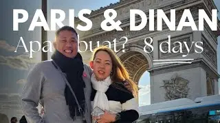 Travelling to Paris and Dinan. What to do, eat and see. With Alpaka Bags