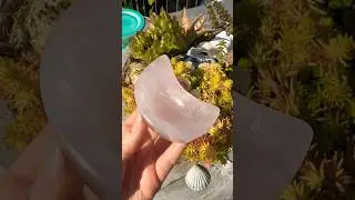 Crescent Moon #rosequartz #1111 #souljourney #crystaljourney #crystals #crystal #spirituality #soul