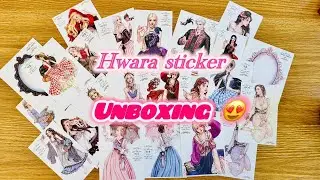 Hwara Art sticker : Unboxing !!