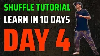 День 4 из 10. Урок танца шаффл для начинающих: RUNNING MAN + CHARLESTON. Узнайте, как танцевать ш...