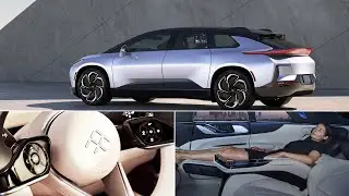 The Faraday Future FF 91 a high performance, ultra luxury, all-electric SUV