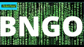 BNGO STOCK UPDATE! | CHART CATALYST RECAP! BIONANO GENOMICS STOCK NEWS AND ANALYSIS!| STOCK OVERVIEW