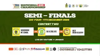 SEMI-FINAL 2 || WOODBRIDGE INTERNATIONAL SCHOOL vs M/A CRIG JHS vs BEST BRAIN ACADEMY
