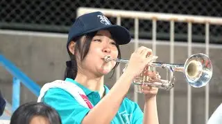 浜松修学舎高校　くふうハヤテベンチャーズ静岡 応援「コンバットマーチ / 学園天国」