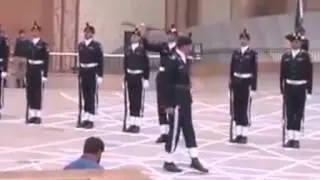 Pakistan Army's historic weapons ritual parade at Pakistan monument ,