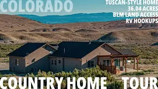Colorado Home for Sale | Country Home Tour on 36 Acres in Delta, CO