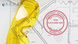 Arizona Architect Stamp and Seals | Acorn Sales
