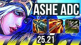 ASHE & Senna vs CAITLYN & Zoe (ADC) | EUW Diamond | 25.21
