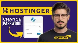 How To Change WordPress Password In Hostinger 2025 | Hostinger WordPress Password Reset