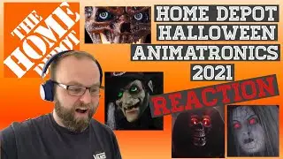New! Home Depot Halloween animatronics 2021 | Reaction & Review