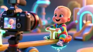 Play Park Fun with Baby 🌳🍼 | Kids Fantasy Song | Learn Sharing and Happy Play Routines