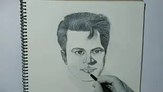 #precktice ।  old hero Dharmendar face drawing । famous face drawing precktice । 2021 special draw।