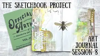 Art Journal Session BYO music | The Sketchbook Project Session 8 🦋 Shanouki Art 🦋🖌🖍