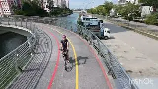 My DJI Neo 2 Test Flight @ Bishan Circular Cycling Ramp - 31 Jan 2026 - Jukheng - Inshot