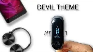 Mi Band 3 Devil Theme