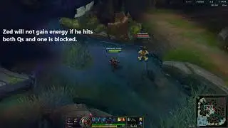 All Zed abilities interactions with Sivir spellshield / League of Legends