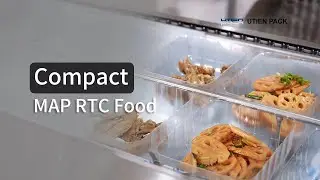 Compact Thermoforming Packaging Machine for Ready-to-Cook Food 🥗 | Efficient & Space-Saving