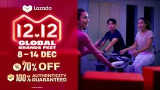 Shop 100% authentic deals on LazMall this Lazada 12.12 All out Sale of the Year!
