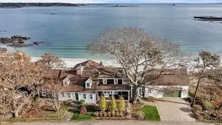 New Hamphshire waterfront House For Sale | Sandy Beach | Storm Shutters | too many features