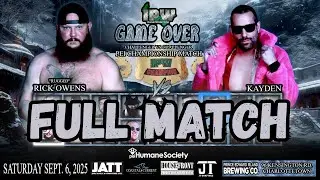 IPW Game Over - PEI Championship - Rick Owens VS Kayden #wrestling #ipw #andnew
