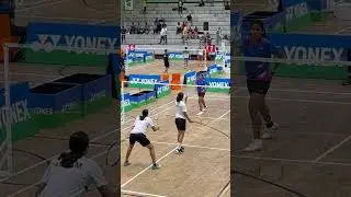 All India under 17 girls double main draw | Amrita Rao chepyala, Bala manvitha reddy Allam #shorts