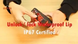 How to Lock /Unlock the Waterproof Lid for 20100mAh Outdoor Power Supply?