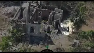 UKRAINIAN DRONE DESTROYED RUSSIAN SOLDIER