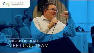 Christopher Eckrich  | The Family Business Consulting Group