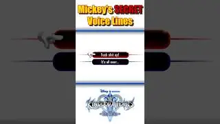 King Mickey Takes Over (Bonus Voice Lines) #kingdomhearts #memes #mickeymouse #voiceacting #gaming