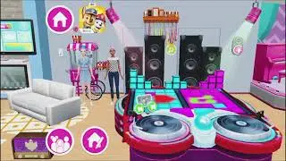 Barbie dream house adventure game new part by @wmbarbiesworld 