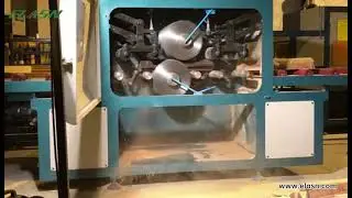 Wood Multi Blade Rip Saw Machine | Woodworking Rip Saw Line#woodsaw #woodcutting#sawmachine#sawmill