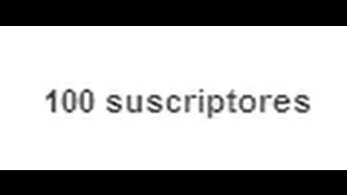 Tengo 100...