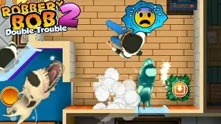 Robbery Bob 2 | Angry Dog Costume Vs ALL Jail Bob | Part 7