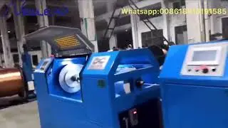 Horizontal 6 Tapes Taping Machine For Flexible Fireproof Cable YTTW Cable