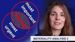 What Should Be Your Sustainability Focus Topics? The Materiality Analysis (Part 2)