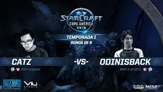 [ES]CatZ x Odinisback - J2 - Ro8 S1 - SC2CopaAmerica 2015