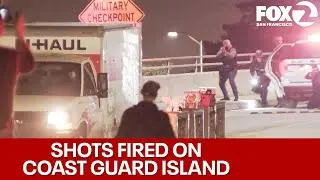 Coast Guard Island: Law enforcement opens fire on U-Haul driving towards base