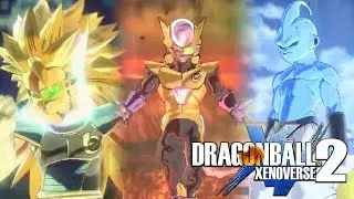 (GAMEPLAY) Frieza Race Majin Race and Saiyan Race CaC Transformations in Dragon Ball Xenoverse 2!