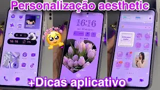 PERSONALIZAÇÃO E ORGANIZAÇÃO DO MEU CELULAR | Samsung A55 5G