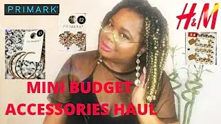 LOOK WHAT I GOT FOR &pound;30 @ PRIMARK AND H & M | IT'S A ACCESSORIES HAUL 2020 COME SHOP WITH ME