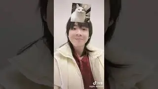 Liu Yuning doing &ldquo;Which memes cat resembles you&rdquo; challenge in douyin